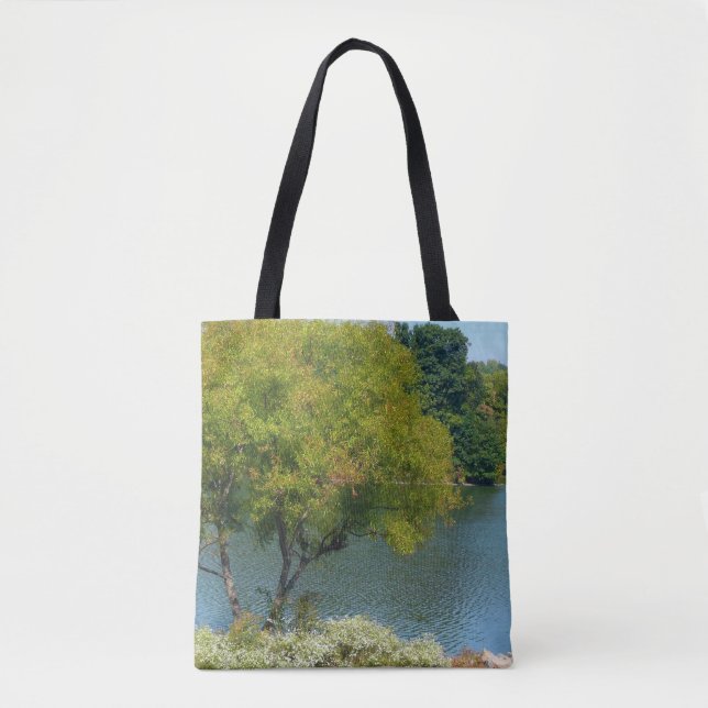 Centennial Lake in Ellicott City Maryland Tote Bag (Front)