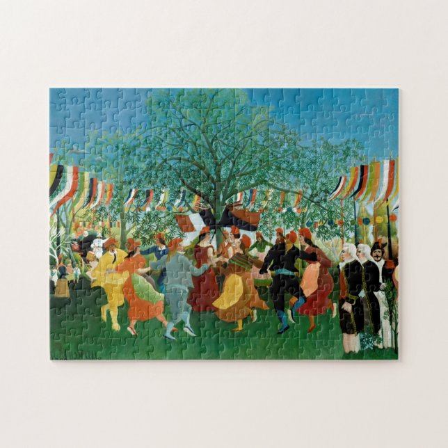 Centennial of Independence Henri Rousseau Painting Jigsaw Puzzle (Horizontal)