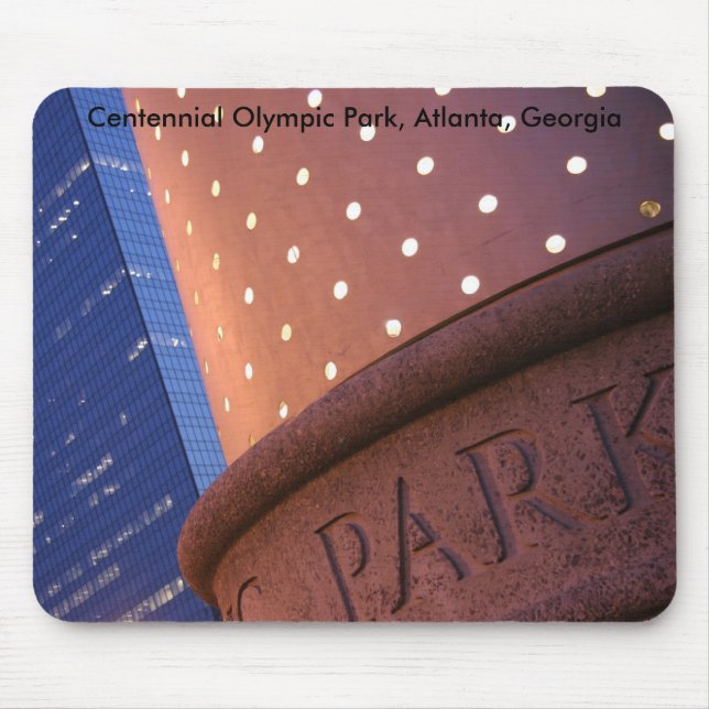 Centennial Olympic Park, Atlanta Georgia Mouse Pad (Front)