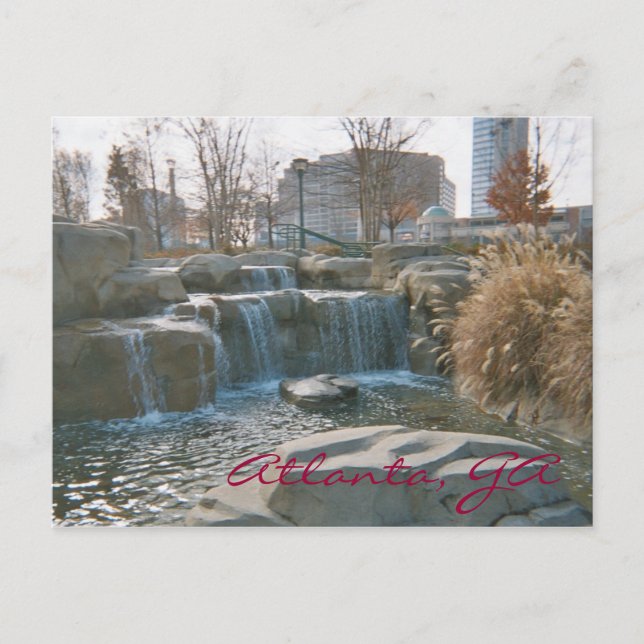 Centennial Park, Atlanta, GA Postcard (Front)