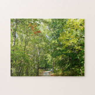 Centennial Wooded Path I Ellicott City Nature Jigsaw Puzzle