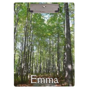 Centennial Wooded Path II Ellicott City Maryland Clipboard
