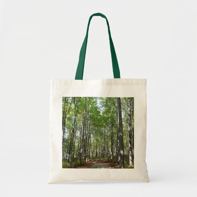 Centennial Wooded Path II Ellicott City Maryland Tote Bag (Front)