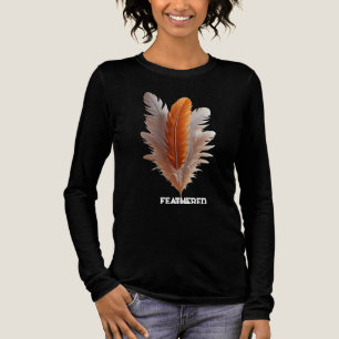 Centered Grace Feathered Balance Quiet Poise Still Tri-Blend Shirt