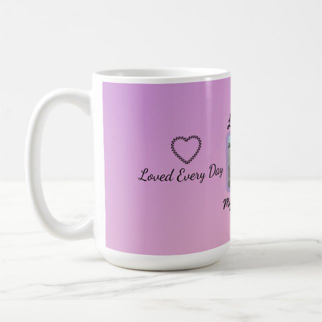 Centered Photo Tribute Mug (Left)