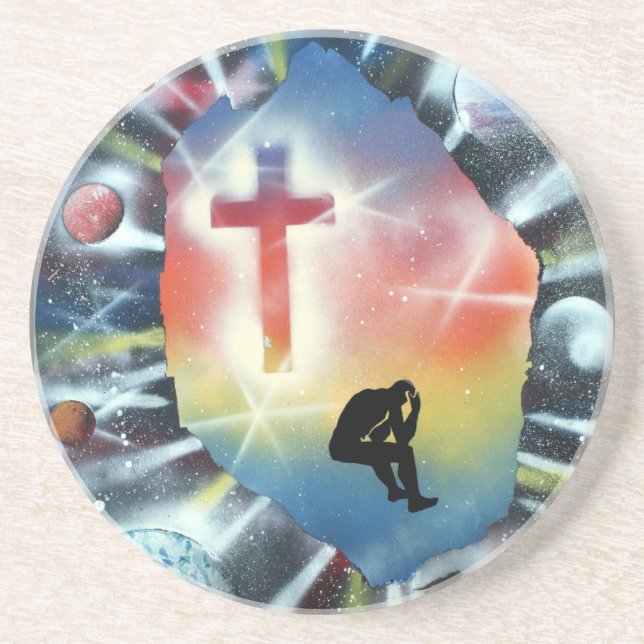 centerOfTheUniverseFrameC Coaster (Front)