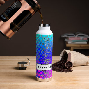 Centesimal 10 Digit 'That 3x3x3 Puz' by K Yoncich Water Bottle