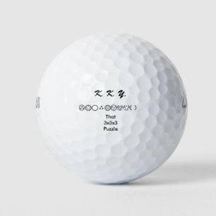 Centesimal 10Digit '3x3x3 Puz' by Kenneth Yoncich Golf Balls