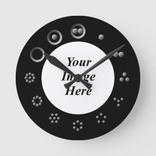 Centesimal Numeral by Kenneth Yoncich Round Clock