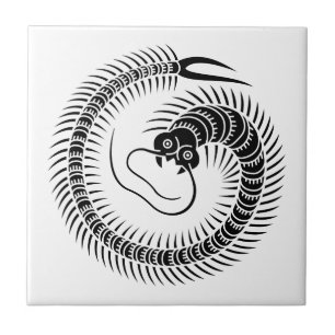 Centipede circle tile