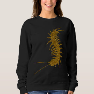 Centipede For Women Girl Arthropod Worm Maggot Sweatshirt