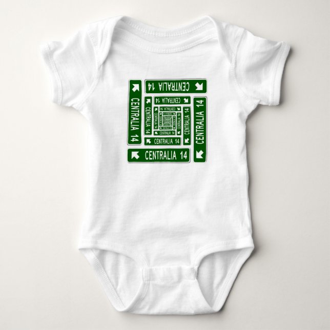 Centrailia PA Baby Bodysuit (Front)