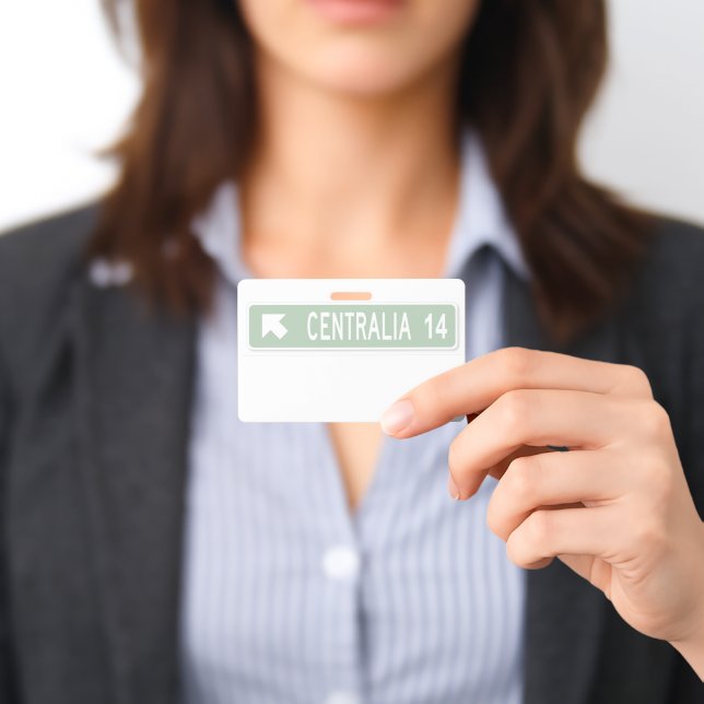 Centrailia PA ID Badge (Presented)