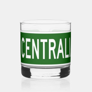 Centrailia PA Whiskey Glass