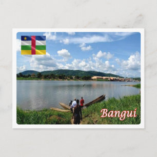 Central African Republic - Bangui - Ubangi River - Postcard
