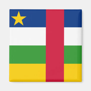 Central African Republic (CAR) Flag Magnet