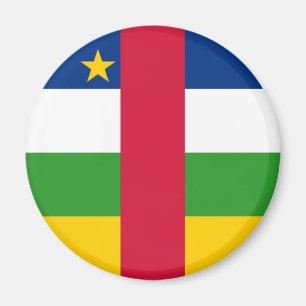 Central African Republic flag Magnet