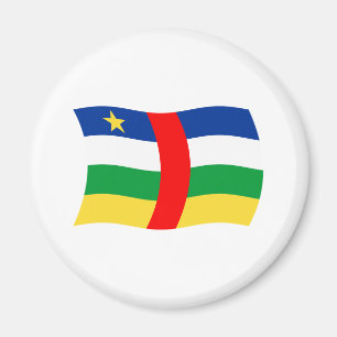 Central African Republic Flag Magnet