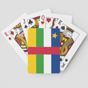 Central African Republic Flag Playing Cards