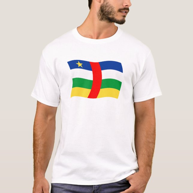 Central African Republic Flag Shirt (Front)