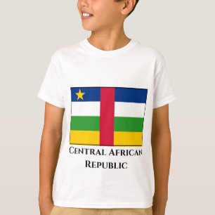 Central African Republic Flag T-Shirt