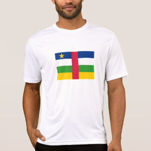 Central African Republic Flag T-Shirt