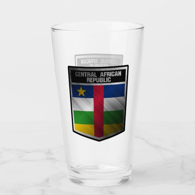 Central African Republic Glass (Front)