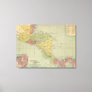 Central America 2 Canvas Print