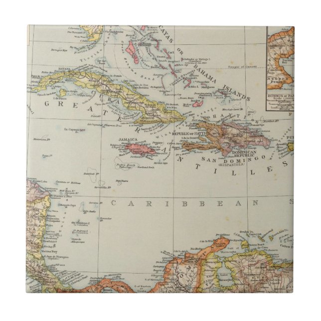 Central America 2 Tile (Front)