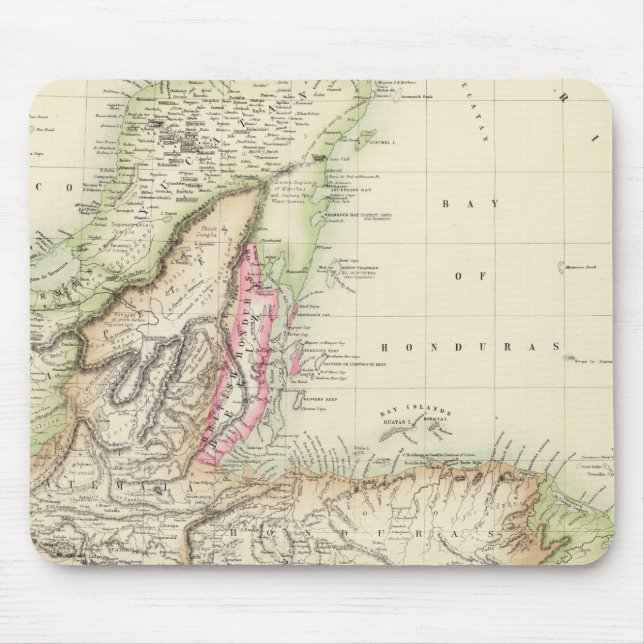 Central America 4 Mouse Pad (Front)