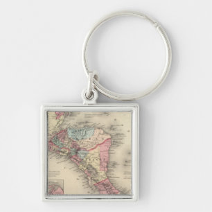 Central America 5 Key Ring