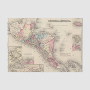 Central America 5 Tissue Paper