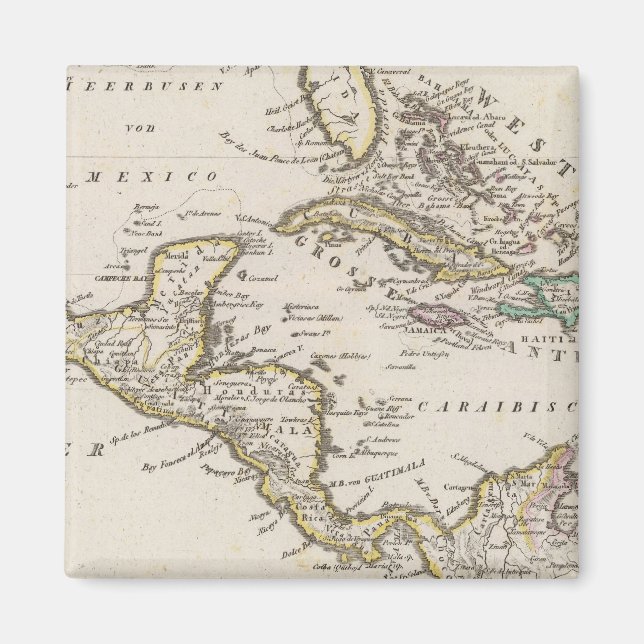 Central America 6 Magnet (Front)