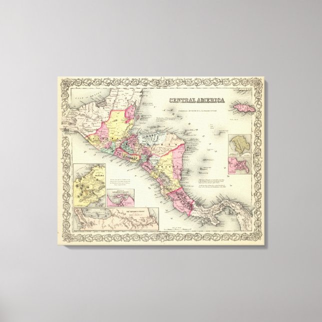 Central America 9 Canvas Print (Front)