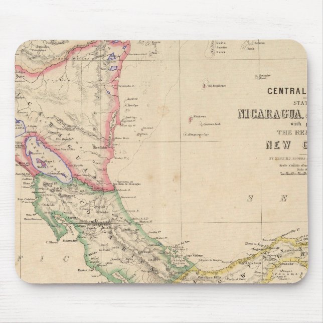 Central America 9 Mouse Pad (Front)