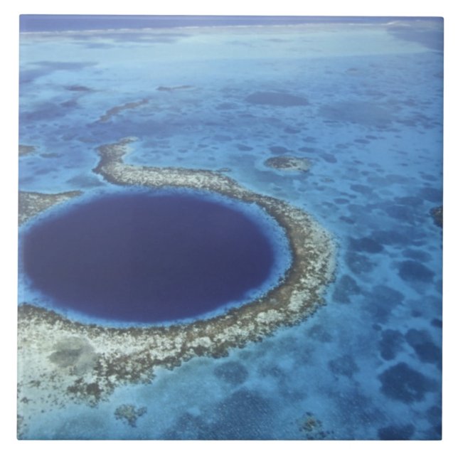CENTRAL AMERICA, Belise, Large coral reefs off Tile (Front)