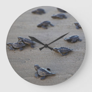 Central America, El Salvador, Pacific Ocean Large Clock
