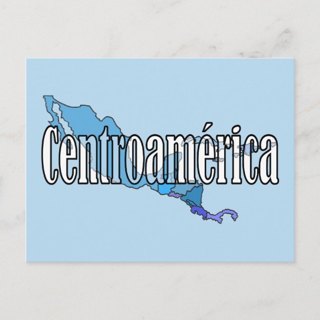 Central America Postcard (Front)
