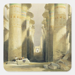 Central Avenue of the Great Hall of Columns, Karna Square Sticker