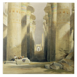 Central Avenue of the Great Hall of Columns, Karna Tile