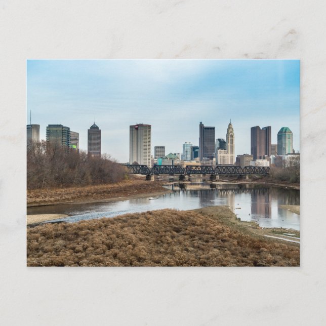 Central Business District Columbus, Ohio Postcard (Front)