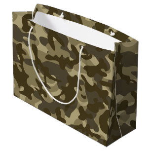 Central Camouflage  Large Gift Bag