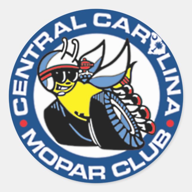 Central Carolina Mopar Club Sticker (Front)