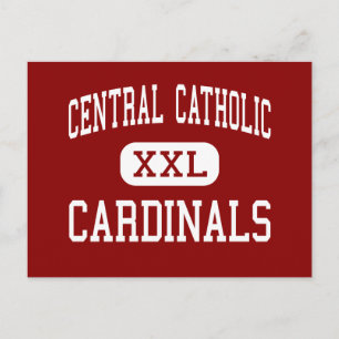 Central Catholic - Cardinals - High - Reading Postcard