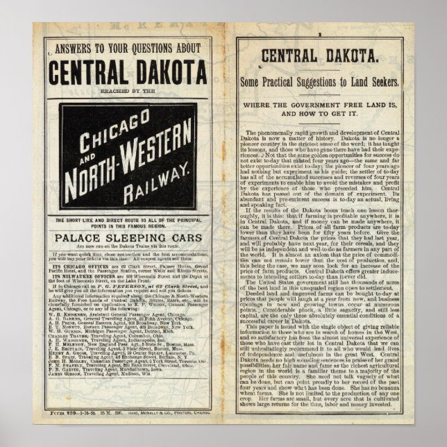 Central Dakota Poster (Front)