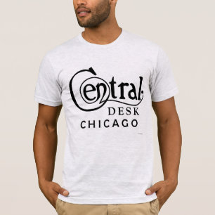 Central Desk Vintage Chicago T-Shirt (Black Logo)