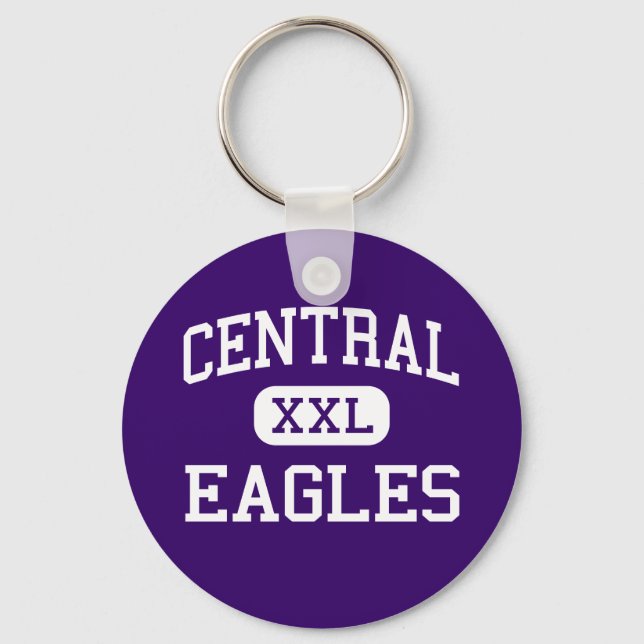 Central - eagles - High School - Omaha Nebraska Key Ring (Front)