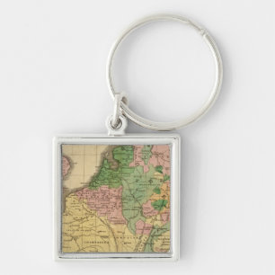 Central Europe 2 Key Ring