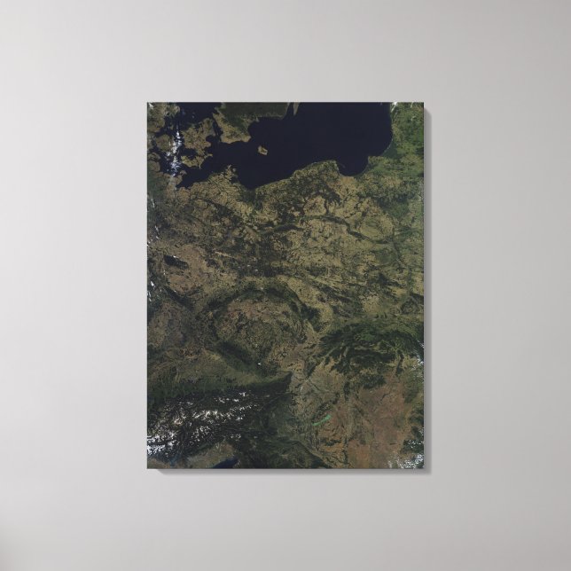 Central Europe Canvas Print (Front)