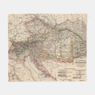 Central Europe Fleece Blanket